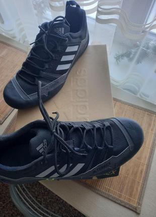 Чоловічі кросівки для треккінгу adidas terrex swift solo 2  чорні