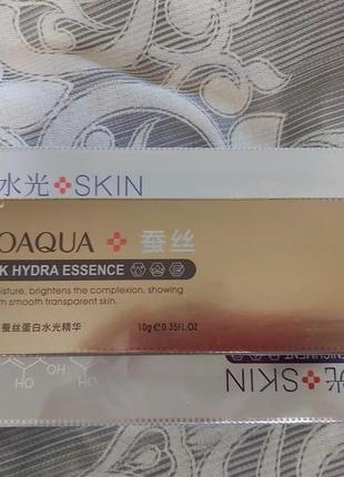 Сироватка з пептидами шовку і гіалуронової кислотою silk hydra essence, 10мл