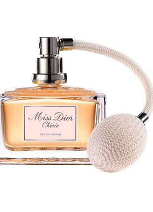 Потрясающий парфюм для женщин dior miss dior cherie eau de parfum с помпой