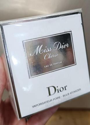 Потрясающий парфюм для женщин dior miss dior cherie eau de parfum с помпой2 фото