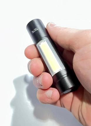 Карманный акумуляторный фонарь, мини фонарь4 фото