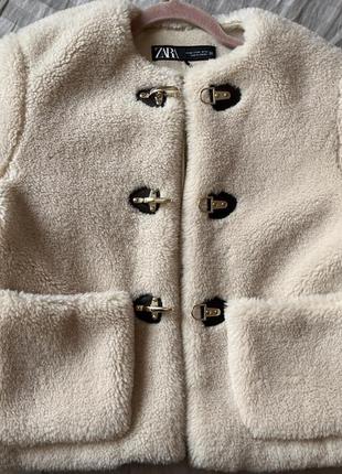 Куртка шубка из искусственного меха zara2 фото