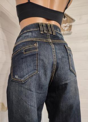Красивые демисезонные джинсы от yessica большого размера 54-565 фото