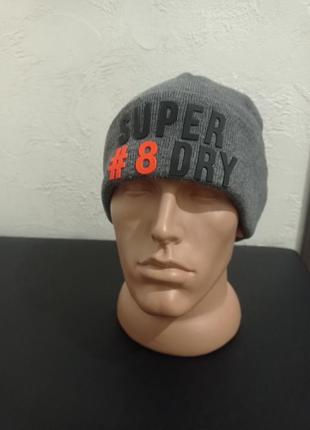 Мужская брендовая шапка super dry6 фото