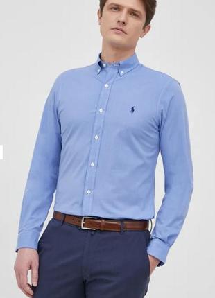 Рубашка polo ralph lauren oxford shirt stretch