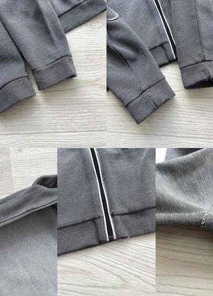 Олімпійка, светр на замок hugo boss slim fit full zip sweater grey6 фото