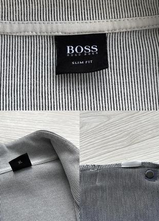 Олімпійка, светр на замок hugo boss slim fit full zip sweater grey5 фото