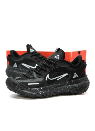 Мужские беговые кроссовки nike acg mountain fly 2 low black