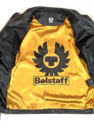 Belstaff moto leather jacket шкіряна куртка9 фото
