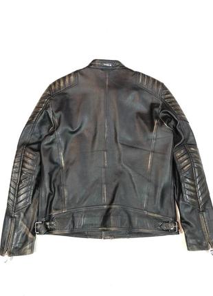 Belstaff moto leather jacket шкіряна куртка7 фото