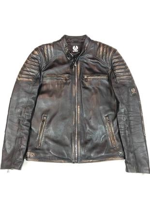 Belstaff moto leather jacket кожаная куртка