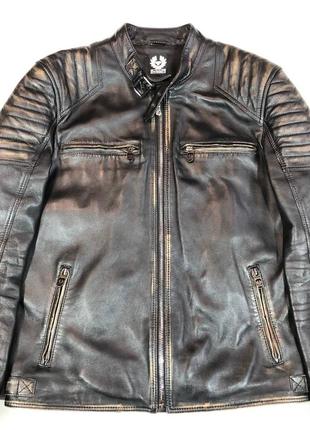 Belstaff moto leather jacket шкіряна куртка3 фото