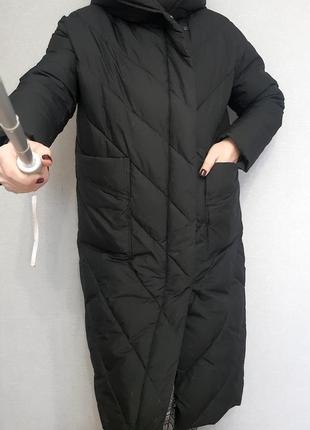 Пуховик, пальто- одеяло оversize tongcoi  l-xxl размер2 фото