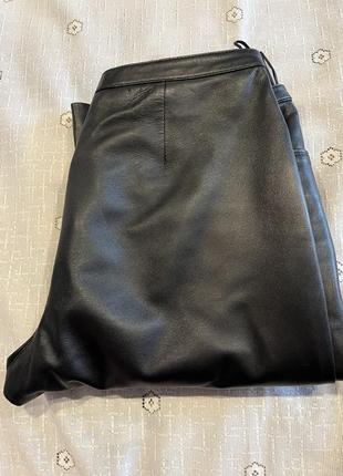 Брюки max натуральная кожа 32 l