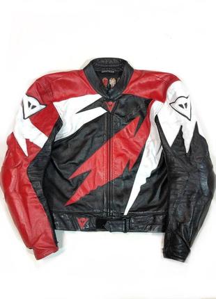 Dainese moto leather jacket racing мотокуртка1 фото