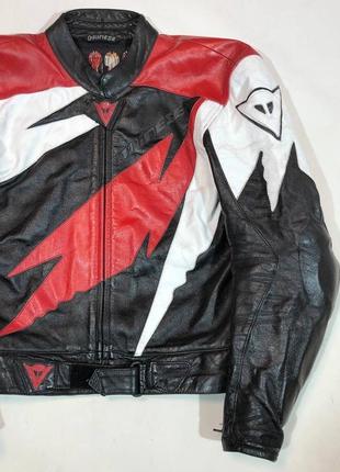 Dainese moto leather jacket racing мотокуртка3 фото