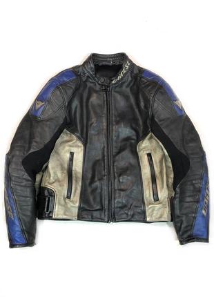 Dainese moto leather jacket racing мотокуртка кожа