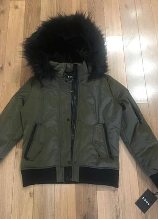 Куртка пуховик dkny