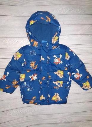 Тепла куртка george  щенячий патруль 80-86 см