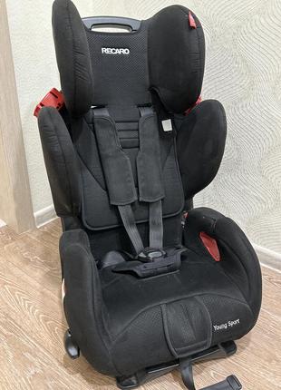 Автокресло recaro young sport 1-2-3гр (9-36кг)