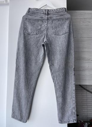 Жіночі джинси сірі,джинси мом,джинсові штани denim co primark2 фото