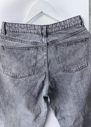 Жіночі джинси сірі,джинси мом,джинсові штани denim co primark4 фото