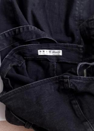 Джинсовий сарафан графіт denim&co