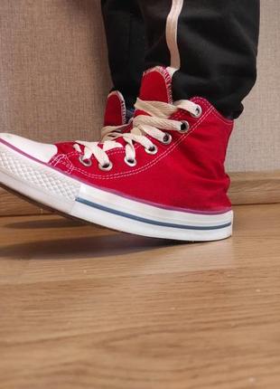 Кеди converse chuck taylor all star high3 фото