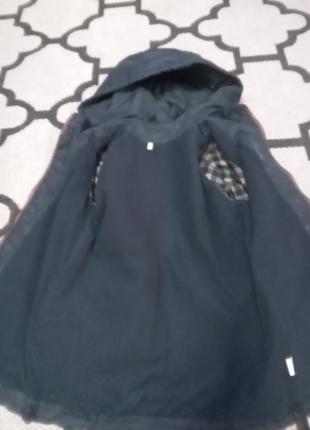 Оригінальна подовжена куртка демисезон унісекс на 7 років6 фото