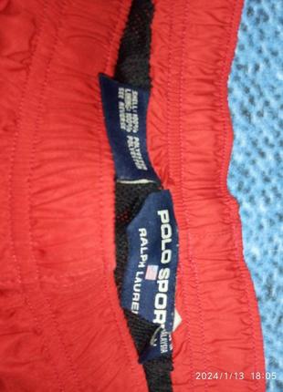 Штаны спортивные polo ralph lauren винтажные 90-е3 фото