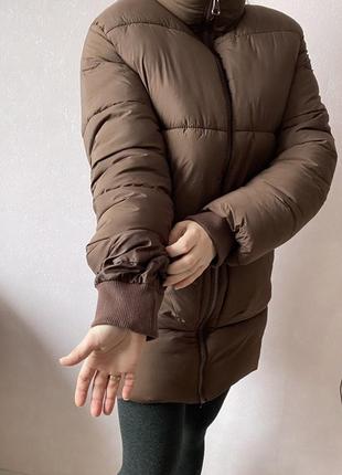 Куртка, куртка тепла зимня, стьобана куртка пальто, теплая куртка пуфер8 фото