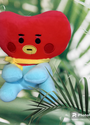 Мягкая игрушка тата bt21 плюш tata army персонаж bts 20 см