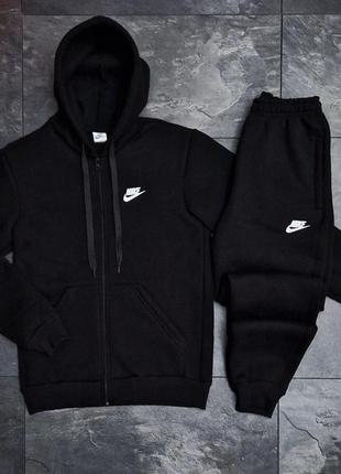 Костюм nike black (зима)