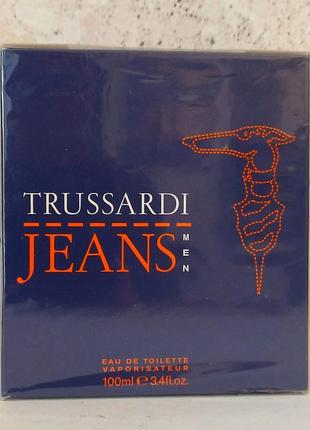 Trussardi jeans men, туалетна вода для чоловіків; новий флакон!1 фото