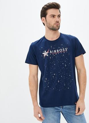 Футболка мужская nasa logo space tee