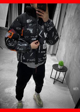 Пуховик nike pro fit / куртка nike pro fit 700 / тнф / зе норт фейс / унісекс / оригінал / зима, весна, осінь