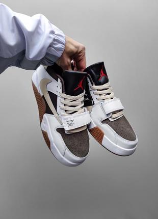 Travis scott x jordan “cut the check" reverse mocha