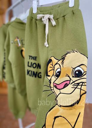 Теплый костюм zara lion king для мальчика5 фото
