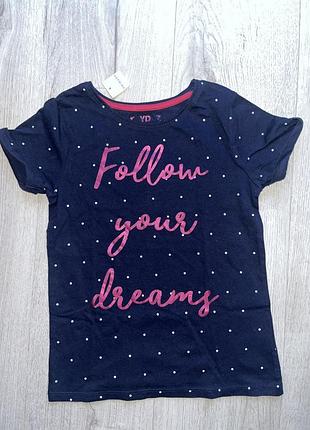 Футболка primark 8/9 лет
