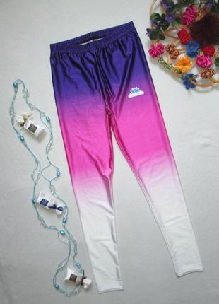 Суперовые брендовые спортивные лосины леггинсы градиент lotus leggings1 фото