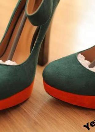 Ексклюзивні жіночі замшеві туфлі 37 та 38р.2 фото