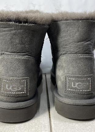 Ugg mini bailey button bling уги сапожки зимние с пуговицей 38р 24,5см оригинал4 фото