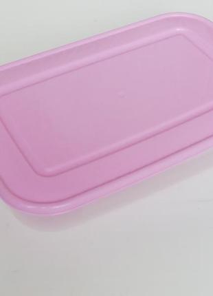 Контейнер харчовий пластиковий прямокутний з кришкою 2 л 
судочок для зберігання