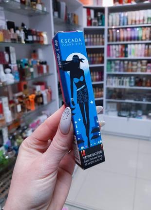 Escada island kiss <unk> пробник парфюм женский 💙!