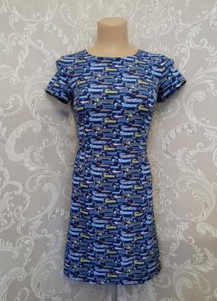 Ошатна сукня плаття 👗принт такси