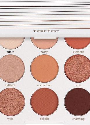 Палетка тіней для повік tarte cosmetics sunrise amazonian clay eyeshadow palette1 фото