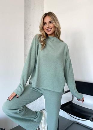 Жіночий теплий костюм,вʼязаний,вязаный костюм,прогулянковий костюм,прогулочный костюм,трик...