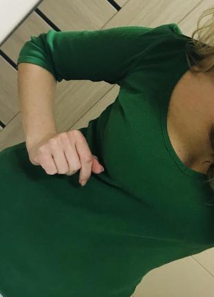 Кофточка в рубчик