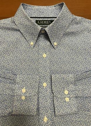 Рубашка мужская ralf lauren оригинал xl хлопок cotton