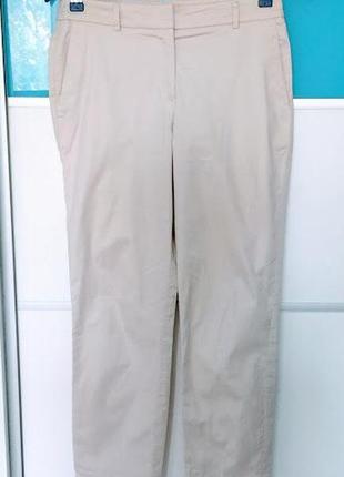 Легкие летние брюки укороченной модели бренда camaieu
